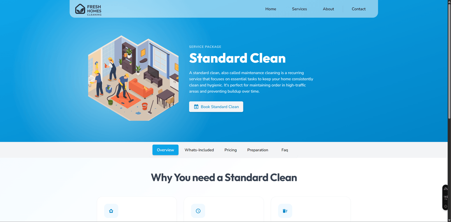 Fresh Homes Cleaning Co.